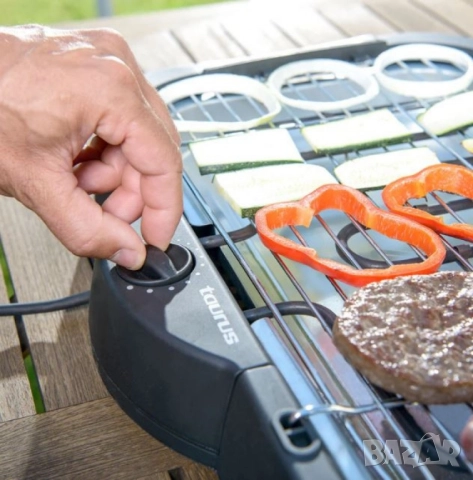 Електрическо барбекю Taurus Maxim’s Plus – 2000W, регулируем термостат, съд за вода , снимка 4 - Друга електроника - 51920073