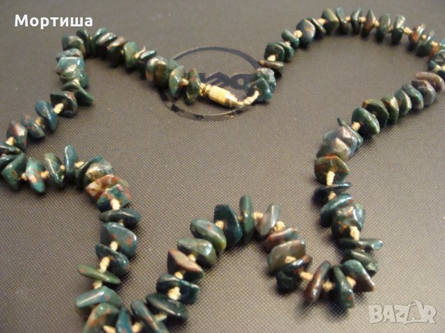Руска ретро огърлица от 100% естествен ахат   НАМАЛЕНИЕ , снимка 2 - Колиета, медальони, синджири - 28159698