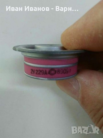 Руски Тиристор 2У229А ; 150А/1000V ; таблетъчен ; Русия /СССР/ , снимка 4 - Друга електроника - 33650656