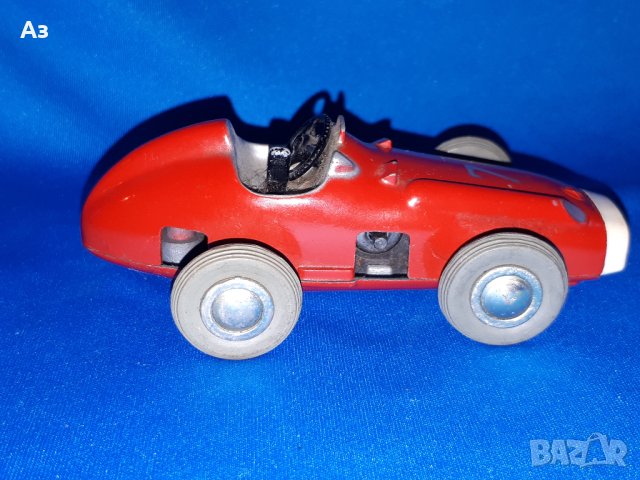 Schuco Mercedes micro racer 1043 D.M.G.M. Made in Western Germany ламаринена механична играчка, снимка 3 - Колекции - 43855349