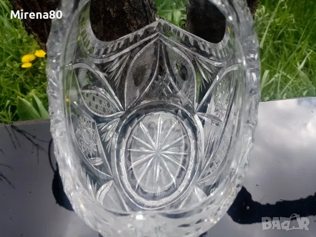 Кристална кошница, снимка 6 - Декорация за дома - 49773280