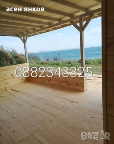 Дървени навеси за каравани , снимка 3 - Ремонти на покриви - 44113805