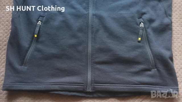 Snickers 9438 Body Mapping Micro Fleece Work Jacket размер XL работна блуза W4-659, снимка 9 - Блузи - 52613996