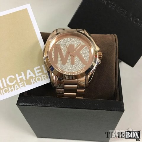 Michael Kors MK6437 Bradshaw Rose Gold. Нов дамски часовник, снимка 2 - Дамски - 38821391