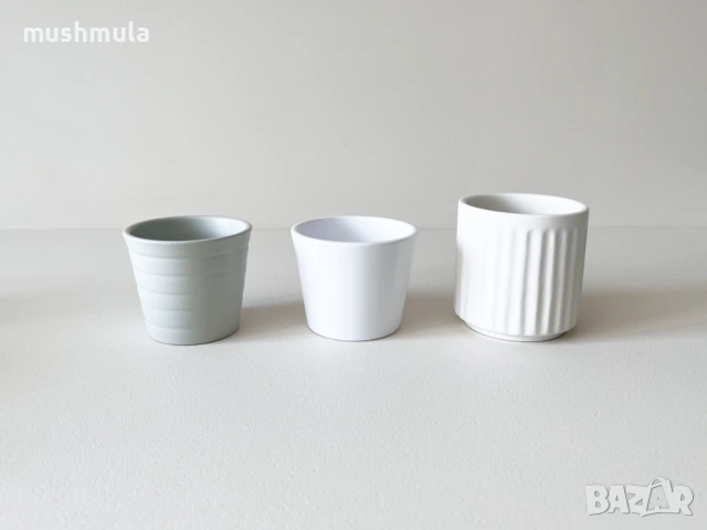 2 сета кашпи IKEA, Soendgen ∅ 6-6.5 см, снимка 5 - Саксии и кашпи - 53493871