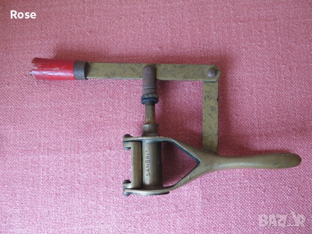 SANBRI WINE BOTTLE CORKER MADE IN FRANCE за поставяне на коркови тапи