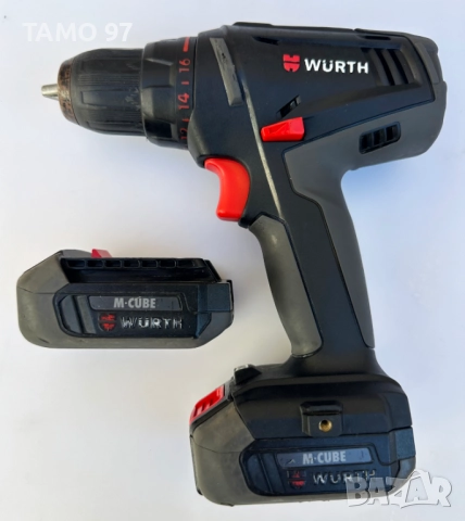 Wurth ABS 12 COMPACT M-Cube - Акумулаторен винтоверт 2x12V 2.0Ah