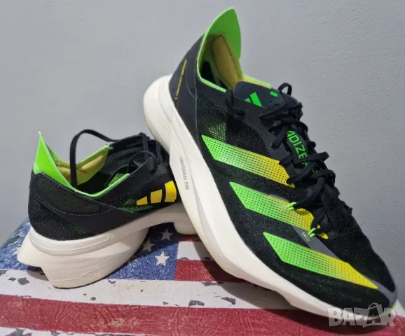 ADIDAS ADIZERO ADIOS PRO 3, 44 номер, обувани 1 път., снимка 4 - Маратонки - 48329598