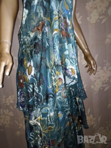 Patricia Suzzi- M,L- 100%Естествена коприна -италианска рокля  + туника  , снимка 10 - Рокли - 40759554
