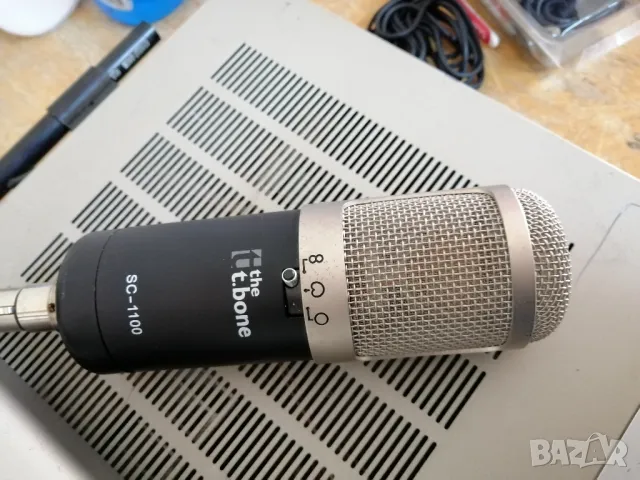 Студиен микрофон t.bone SC 1100, снимка 5 - Микрофони - 48764310