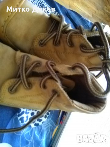 Детски боти естествена кожа Текинер №23 стелка 145мм, снимка 12 - Бебешки боти и ботуши - 33555654