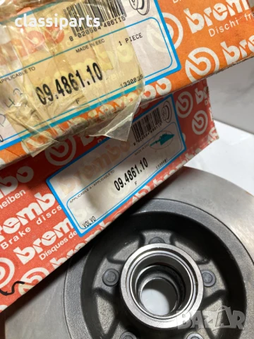 Спирачни дискове BREMBO за Волво 740, 760 / VOLVO 740, 760, снимка 3 - Части - 50687674