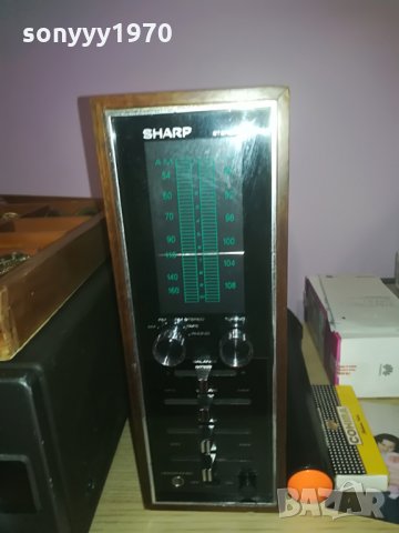 SHARP-RETRO RECEIVER-АНТИК, снимка 8 - Ресийвъри, усилватели, смесителни пултове - 28502900