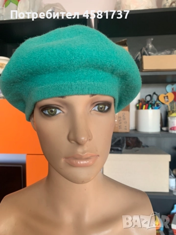 Барети вълна, различни цветове, снимка 3 - Шапки - 52481369