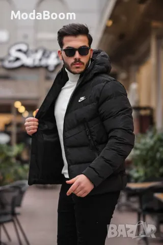 Nike черно мъжко зимно яке 