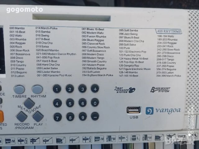 пиано, 🎹, йоника, синтезатор Vangoa VGK6101, клавир, USB,  пияно, миди, орган, снимка 17 - Синтезатори - 48681727