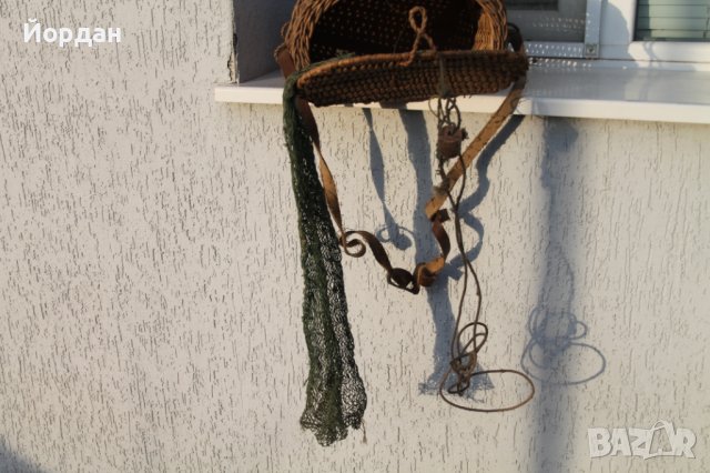 Стар рибарски кош /живарник/, снимка 8 - Колекции - 39544835