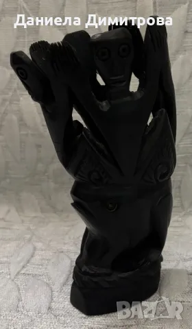 Фигура от абаносово дърво, снимка 2 - Статуетки - 50408634