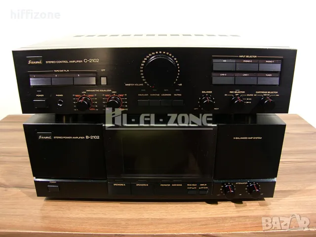  Sansui c-2102 / b-2102 Усилвател