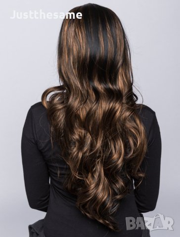 Перука Deiters Цвят Черен/Кафяв, снимка 2 - Аксесоари за коса - 44000971