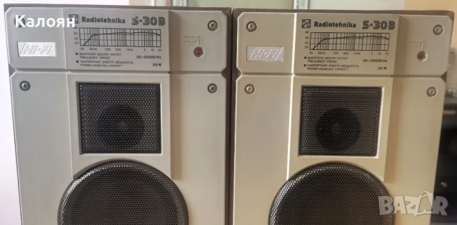 Продавам Руски Тонколони Radiotehnika S-30B 30W 8om, снимка 3 - Тонколони - 50019978