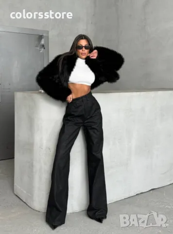 Дамски блестящи дънки Sparkly black, снимка 2 - Дънки - 47114407