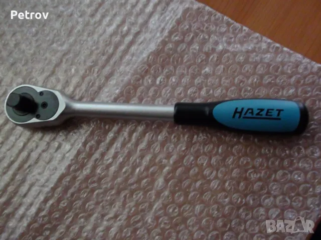HAZET 916 SP - MADE IN GERMANY - 1/2" ЧИСТО НОВА Profi Тресчотка !! Немско Индустриално Качество !!!, снимка 9 - Гедорета - 48313407