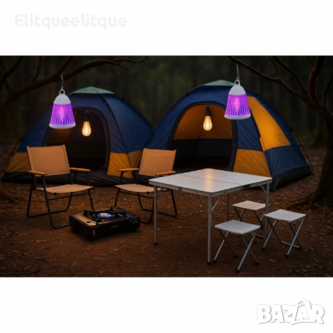 Къмпинг комплект за четирима – Комфорт и практичност сред природата