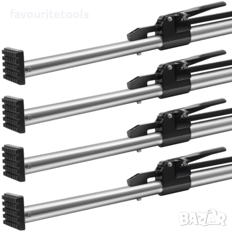 Телескопични карго барове комплект 4бр, макс.капацитет 140кг