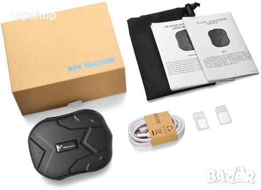 Нов Тракер Techstar TK905 GPS, LBS + GPS местоположение, Микрофон, SIM, 6-месечна история на данните, снимка 6 - Други - 49157892