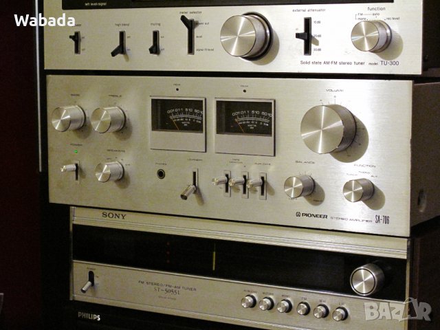 ПРОМОЦИЯ! Забележителен звук от края на 70-те, Pioneer SA-706 запазен в ориг.състояние 2x60W (8 Ohm), снимка 2 - Ресийвъри, усилватели, смесителни пултове - 39343832
