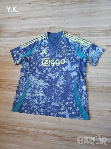Оригинална мъжка тениска Adidas AeroReady x A.F.C. Ajax / Season 24-25 (Away), снимка 2 - Тениски - 49584755