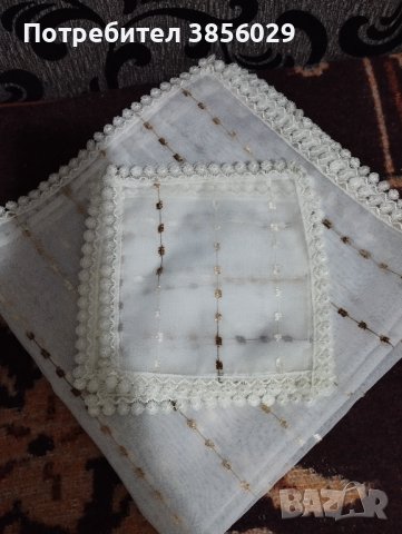 комплект покривка с 6 кърпи