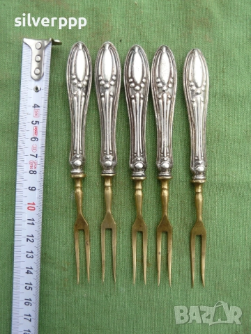  Ретро десертни вилички - 5 бр 