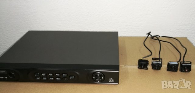 DVR Hikvision DS-7204 ДВР Хиквижън до 4 камери + 500 GB HDD хард диск, снимка 6 - Комплекти за видеонаблюдение - 38429929