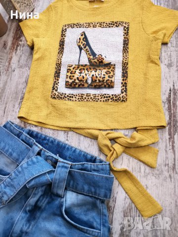 Дънки Marions , снимка 2 - Детски къси панталони - 32697750