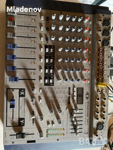 DJ пулт динакорд /dynacord/MP7, снимка 4 - Ресийвъри, усилватели, смесителни пултове - 51145859