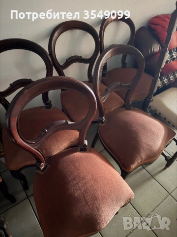 Ретро столове , снимка 2 - Антикварни и старинни предмети - 53579747