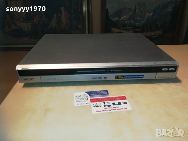 SONY RDR-HX-720 HDD/DVD RECORDER, снимка 10 - Плейъри, домашно кино, прожектори - 29066923