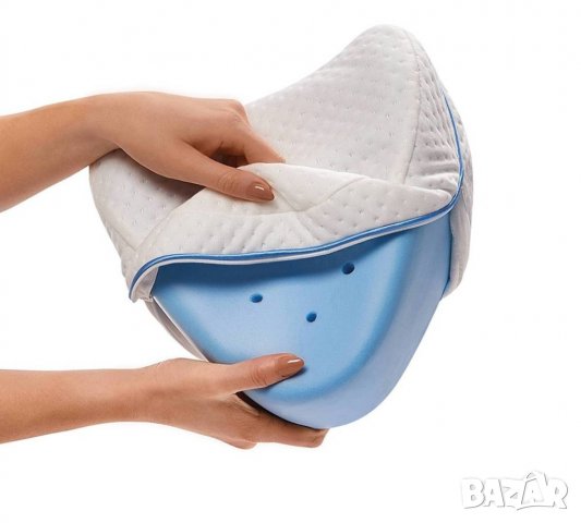  Възглавница от мемори пяна за поставяне между краката при сън, снимка 6 - Други - 33108202