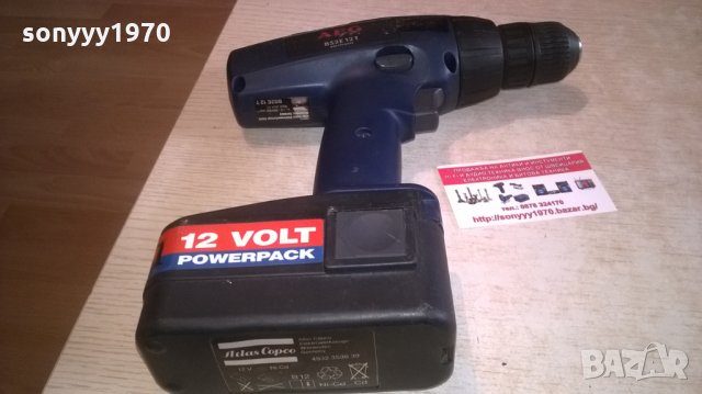 AEG ВИНТОВЕРТ С БАТЕРИЯ-ВНОС ХОЛАНДИЯ, снимка 2 - Винтоверти - 27931352