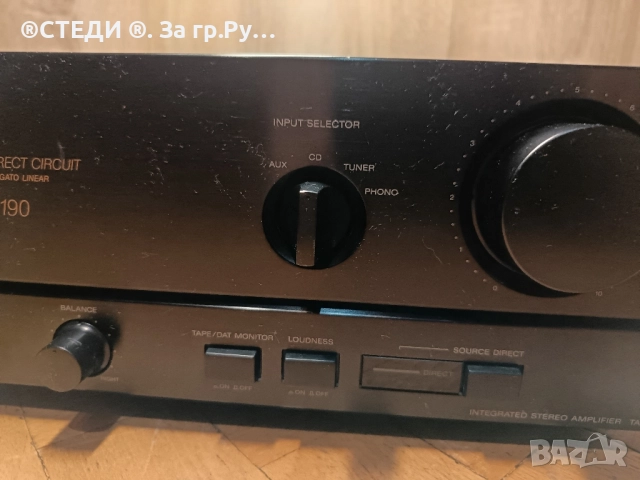 усилвател Sony TA-F190, снимка 4 - Ресийвъри, усилватели, смесителни пултове - 52513106