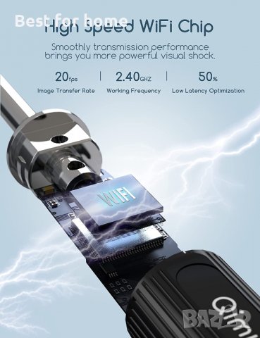 Отоскоп с камера Qimic  - смарт, снимка 5 - Други - 38502009