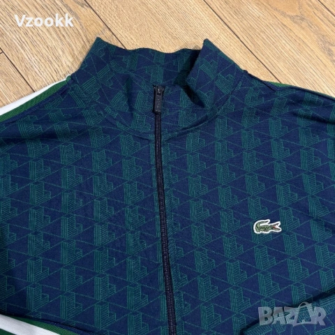 Мъжко горнище Lacoste Monogram | L - XL, снимка 3 - Суичъри - 53323774