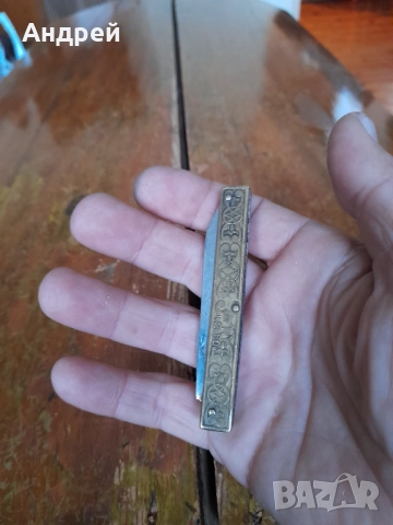 Стар джобен нож,ножче,ножка #160, снимка 3 - Колекции - 52893290