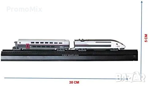 Макет на влак NewRay TGV Inoui 8103 Колекционерски макет на влак Оui Високоскоростен влак, снимка 5 - Влакчета, самолети, хеликоптери - 48141962