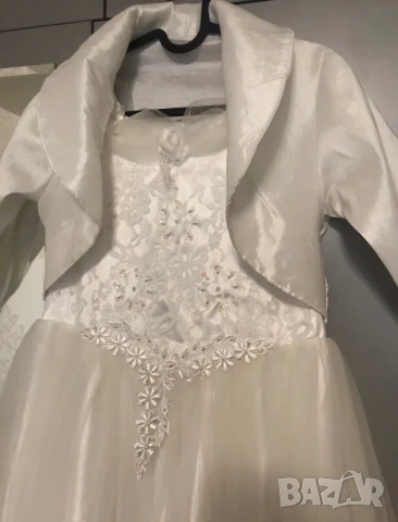 Супер лукс рокля с болеро за шаферка, снимка 8 - Рокли - 50789350