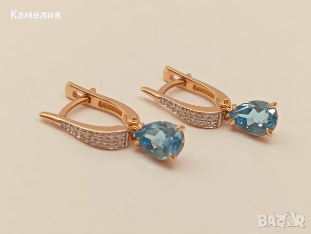 Руско злато , снимка 3 - Обеци - 52803459