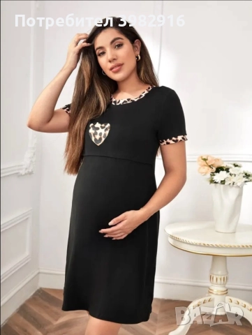  Нови! Нощници за бременни и кърмачки, снимка 3 - Нощници - 52316724