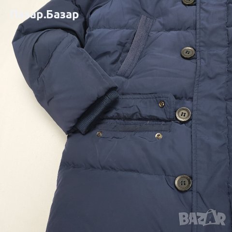 United Colors of Benetton Down Parka Мъжко XS Юношеска Парка Яке Грейка с Качулка Гъши Пух 13-14г, снимка 2 - Якета - 38820646